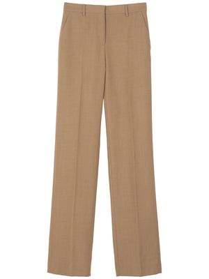 Burberry tailored straight-leg trousers - Brown