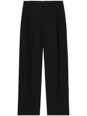 Burberry tailored woo trousers - Black
