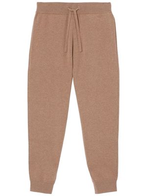Burberry tapered-leg cashmere trousers - Neutrals