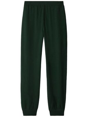 Burberry tapered wool track pants - Green