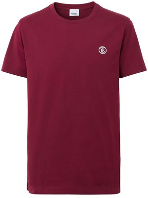 Burberry TB-embroidered cotton T-shirt
