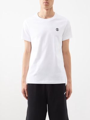 Burberry - Tb-logo Cotton-jersey T-shirt - Mens - White