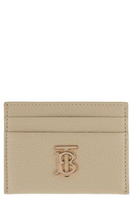 burberry TB Monogram Leather Card Case in Hunter