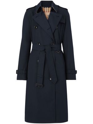 Burberry The Long Kensington Heritage trench coat - Blue