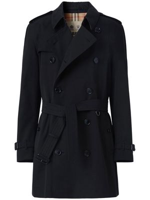 Burberry The Short Kensington Heritage trench coat - Black