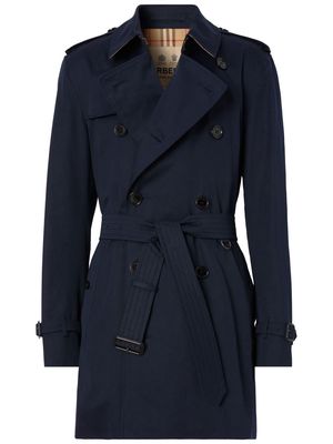 Burberry The Short Kensington Heritage trench coat - Blue