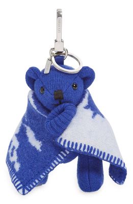 burberry Thomas Bear in EKD Blanket Bag Charm in Knight