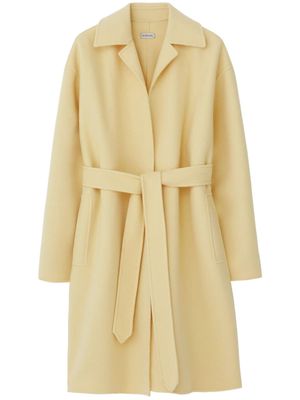 Burberry tied-waist cashmere wrap coat - Neutrals