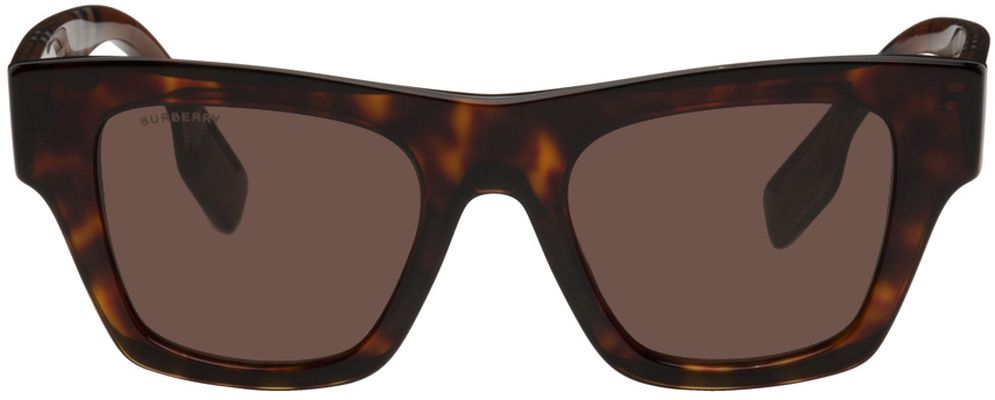 Burberry Tortoiseshell Ernest Sunglasses