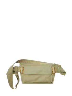Burberry Trench logo-embroidered belt bag - Green