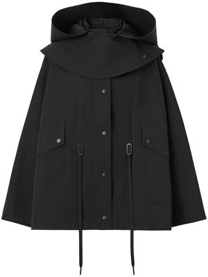 Burberry tri-layer oversized parka coat - Black