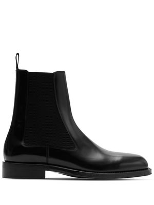 Burberry Tux leather Chelsea boots - Black