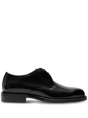 Burberry Tux leather Derby shoes - Black