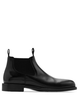 Burberry Tux Low leather Chelsea boots - Black