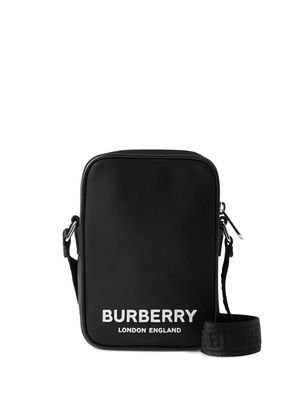 Burberry vertical paddy messenger bag - Black