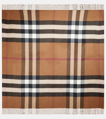 Burberry Vintage check cashmere blanket