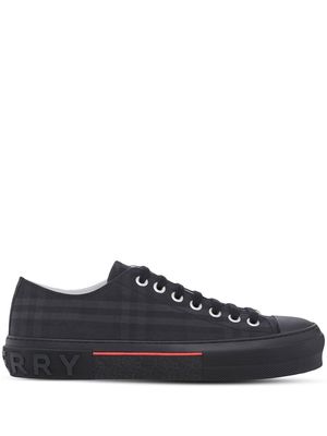 Burberry Vintage-check low-top sneakers - Grey