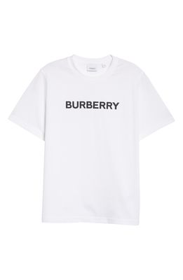 Burberry Women's Margot Logo Graphic Tee in White