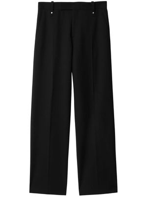 Burberry wool-blend tailored trousers - Black