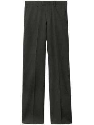 Burberry wool tailored trousers - Black