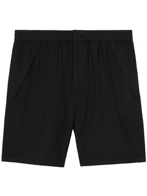 Burberry wool twill deck shorts - Black