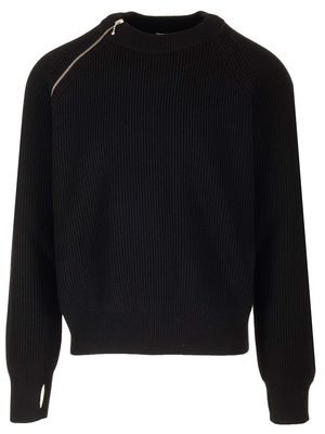 Burberry Zip Detail Sweatshirt