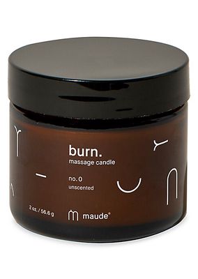 Burn No. 0 Massage Candle