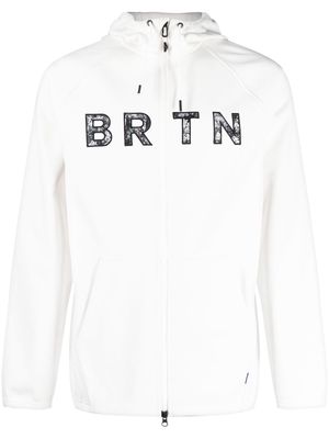 Burton Crown zip-up hoodie - White