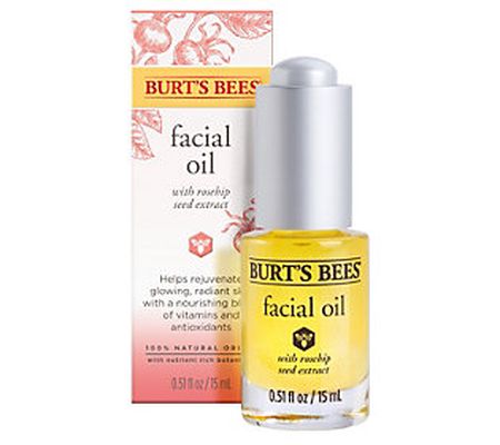 Burt's Bees Facial Oil with Rosehip Seed, 0.5 f l oz