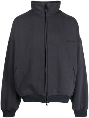 Buscemi cotton fleece bomber jacket - Grey