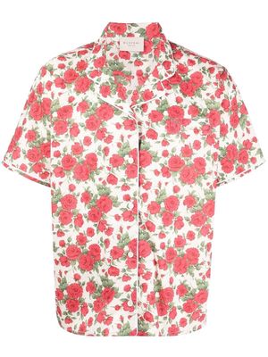 Buscemi floral-print short-sleeve shirt - Red