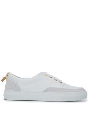 Buscemi lock detail lace-up sneakers - White