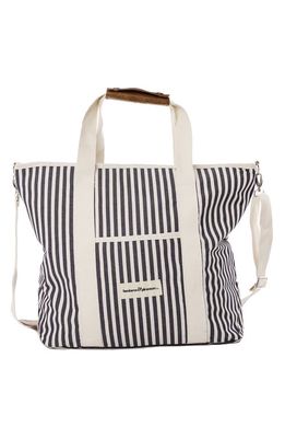 BUSINESS AND PLEASURE CO Cooler Tote in Laurens Navy Stripe