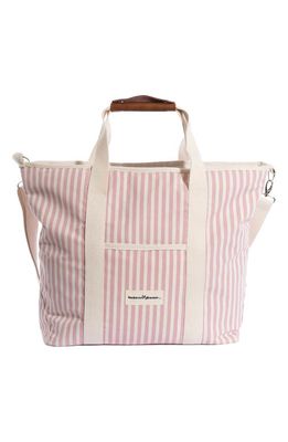 BUSINESS AND PLEASURE CO Cooler Tote in Laurens Pink Stripe