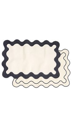 business & pleasure co. Placemat Set of 4 in Ivory.