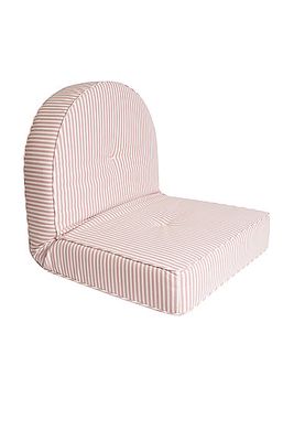 business & pleasure co. Reclining Pillow Lounger in Pink.