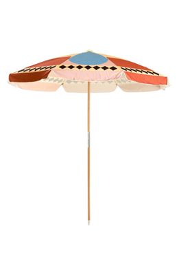 BUSINESS AND PLEASURE CO The Amalfi Beach Umbrella in Pink Diamond