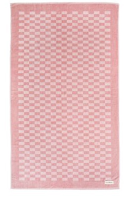 business & pleasure co. The Beach Towel in Pink.