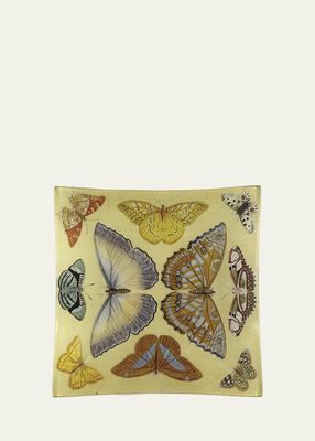 Butterfly Collection Square Tray