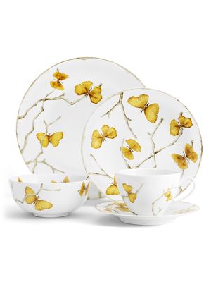 Butterfly Ginkgo 5-Piece Dinnerware Set