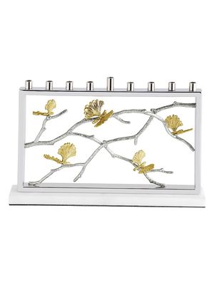 Butterfly Ginkgo Luxe Menorah