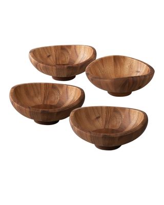 Butterfly Individual Salad Bowls, Set of 4