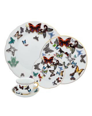 Butterfly Parade 5-Piece Dinnerware Set