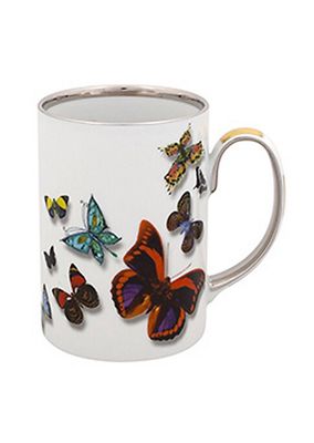Butterfly Parade Porcelain Mug