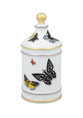 Butterfly Parade Porcelain Sugar Bowl