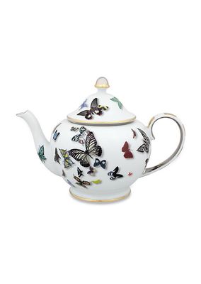 Butterfly Parade Porcelain Teapot