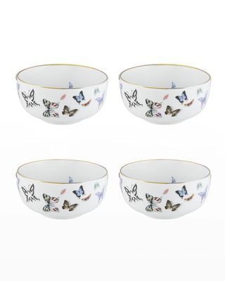 Butterfly Parade Rice Bowls, Set of 4