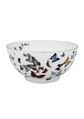 Butterfly Porcelain Salad Bowl