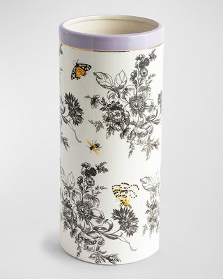 Butterfly Toile Vase, Tall