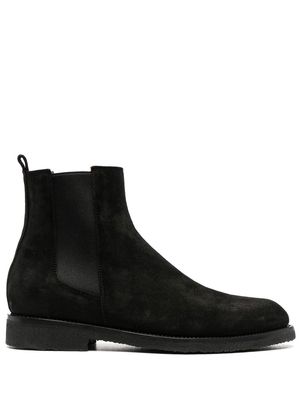Buttero ankle-length suede boots - Black
